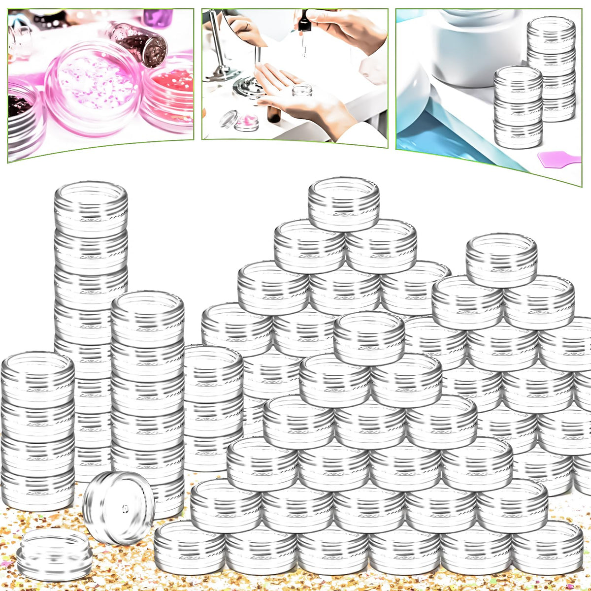 MotBach reusable jars are easy to wash and reuse.