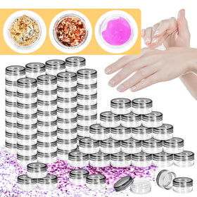 MotBach jars stacked neatly for organized sample storage