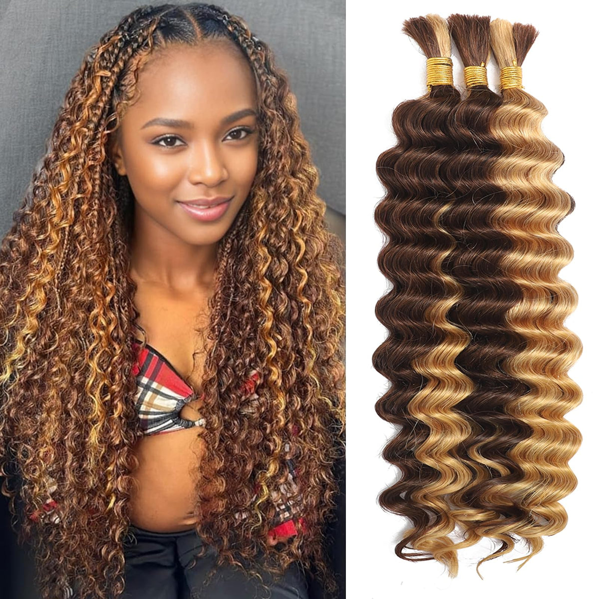 MOTFIN boho braids 3-bundle pack close-up for quick styling