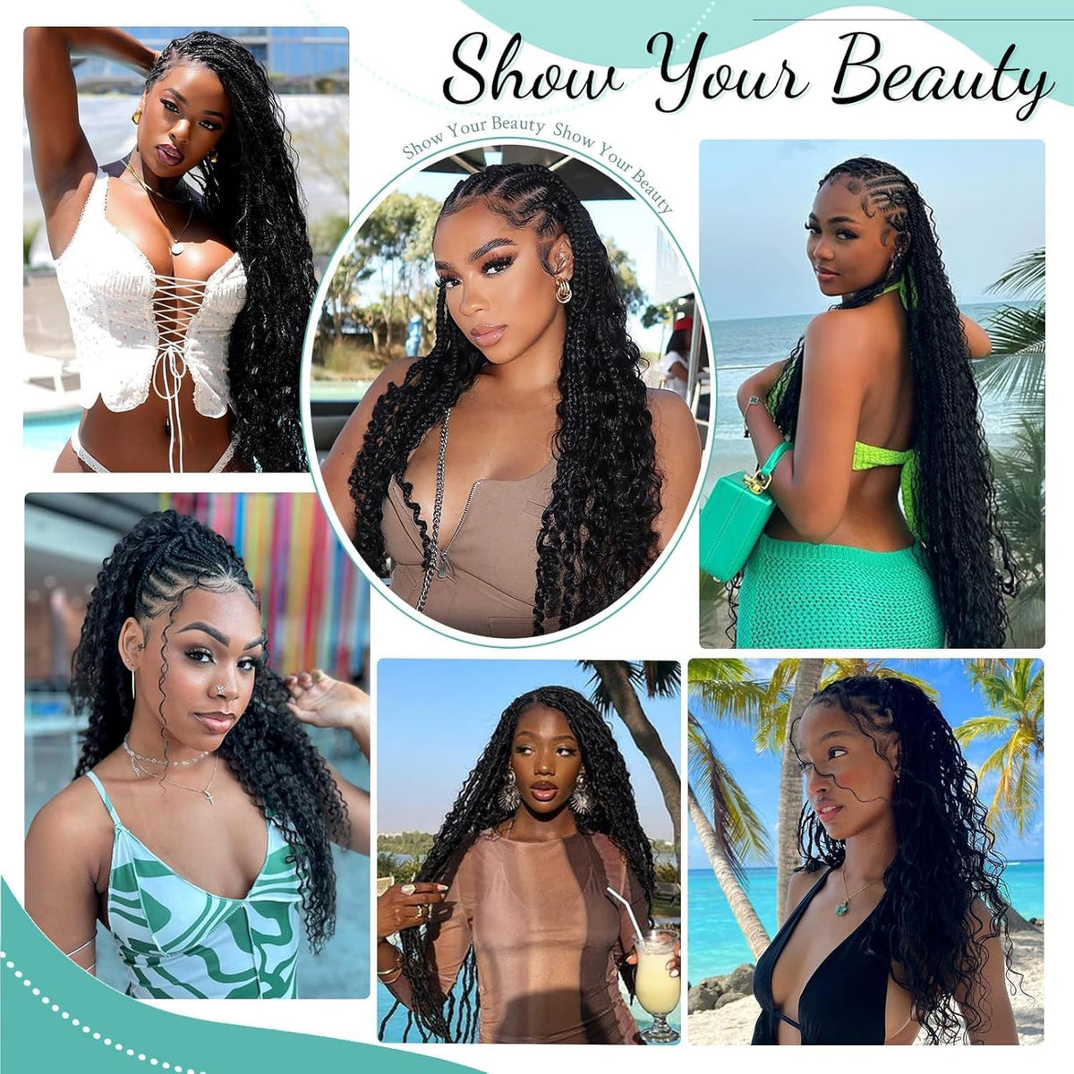 MOTFIN curly hair for boho locs adds volume and definition