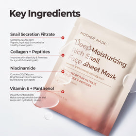 Mother Made collagen sheet with 10-count packaging