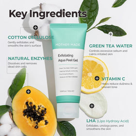 MOTHER MADE LHA vegan formula label signals plant-based ingredients.