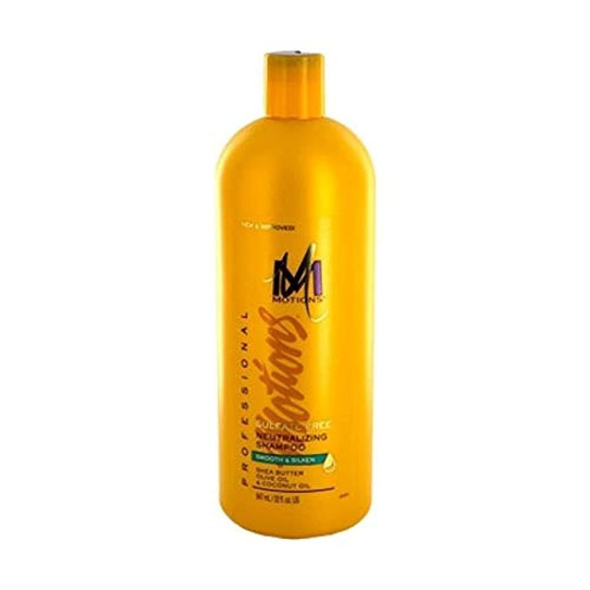 Motions sulfate-free neutralizing shampoo bottle — gentle cleanse for daily hair care