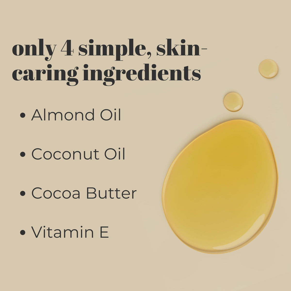 Mountain Ocean Coconut oil texture suggests rich moisture and quick absorption