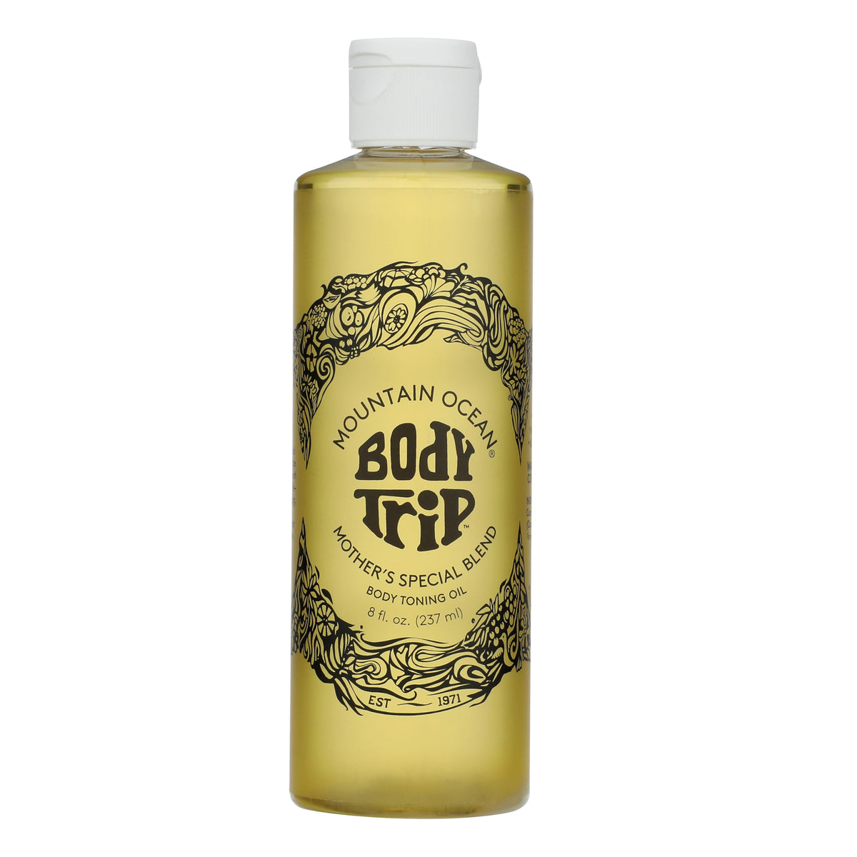 Mountain Ocean Original Body Trip bottle pour for deep hydration and easy use