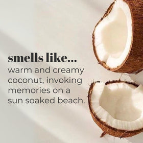 Mountain Ocean Skin Trip Coconut Body Lotion aloe vera in soothing application shot