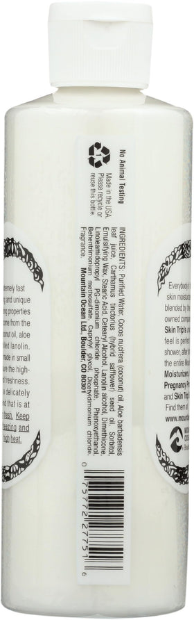 Close-up of Mountain Ocean Skin Trip texture, creamy and non-greasy for quick absorption