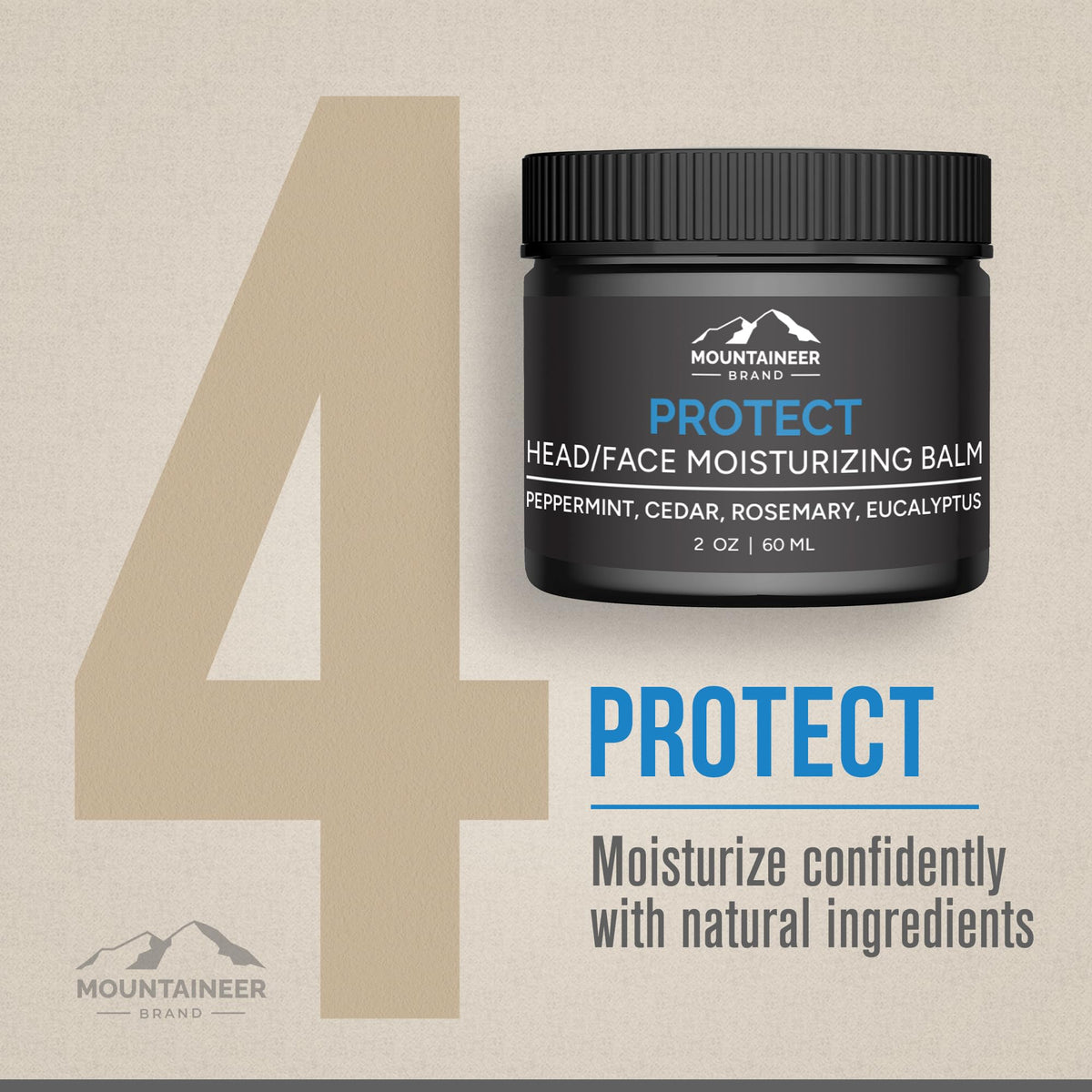Mountaineer Brand Detox Charcoal clay mask deep cleanse and pore unclogging