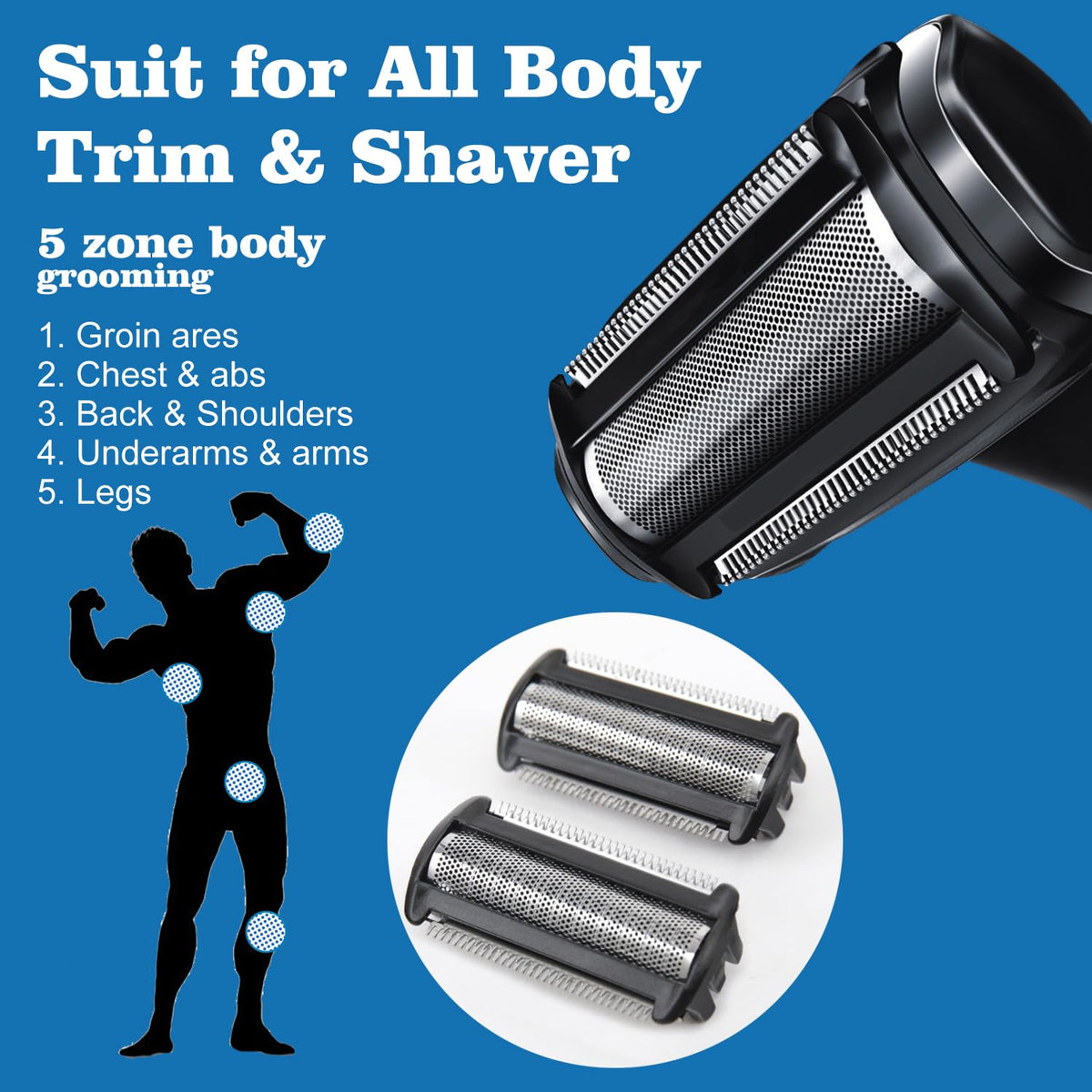 MOVELOVE BG2000 supports wet and dry use for versatile grooming