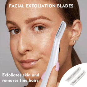 MOVELOVE Dermaplane Glo blades compatibility for brightening at home
