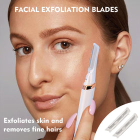 MOVELOVE safety micro-guards protect skin during dermaplane use.