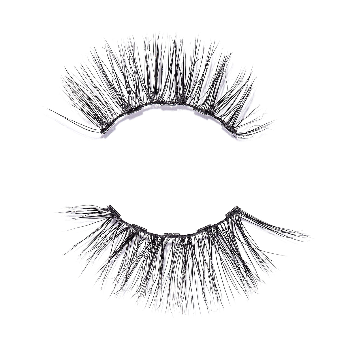 MoxieLash Sassy lashes close-up showing natural mink-inspired volume