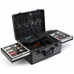 MoyRetty professional barber case with clipper slots for fast on-the-go access