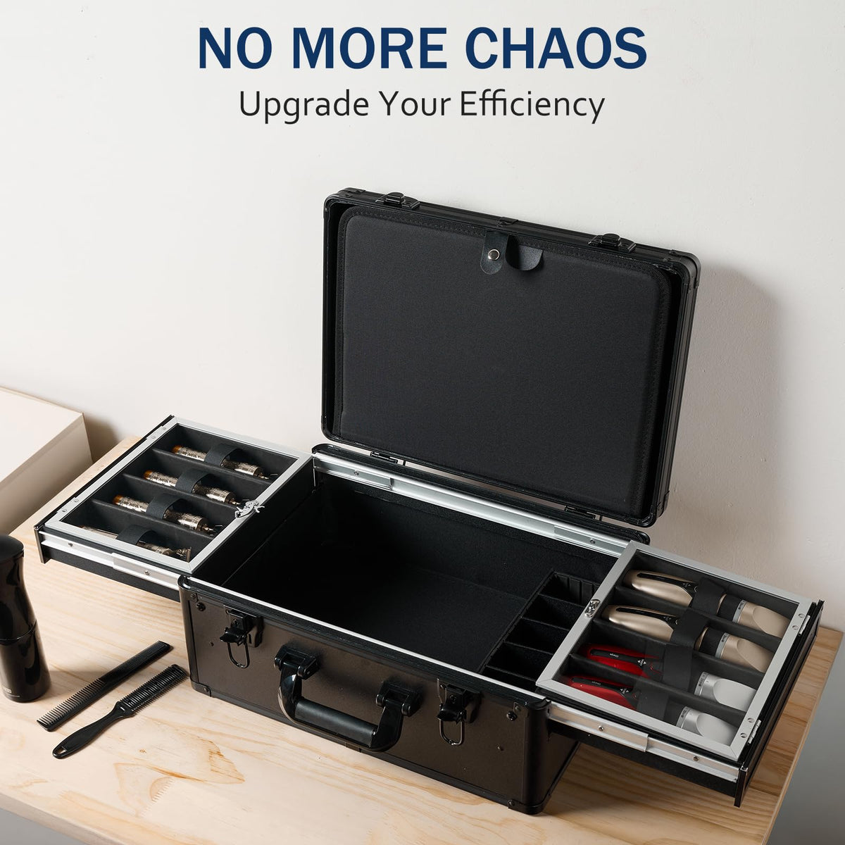 MoyRetty secure single-lock system enables quick access while keeping tools safe