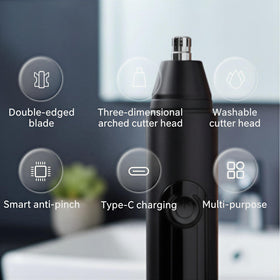 Mr Bold Pro low-noise motor enables discreet trimming.
