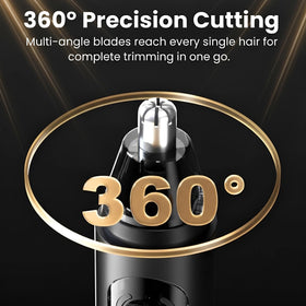 Mr Bold Pro nose trimmer delivers painless no-pull trimming.