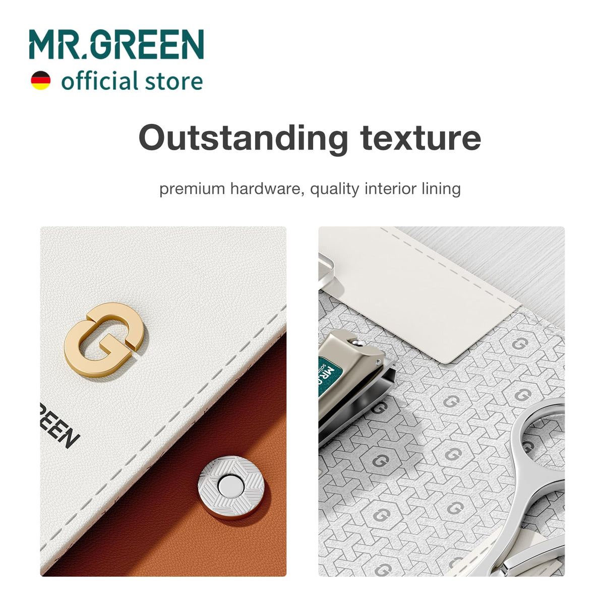 MR.GREEN Ear pick in orange for gentle cleaning and care