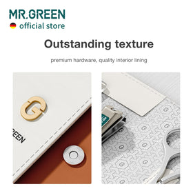 MR.GREEN Ear pick in orange for gentle cleaning and care