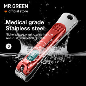 MR.GREEN ergonomic tail base improves balance during trimming