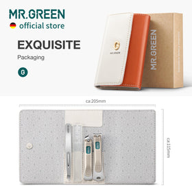 MR.GREEN Eyebrows tweezers in orange for precise grooming