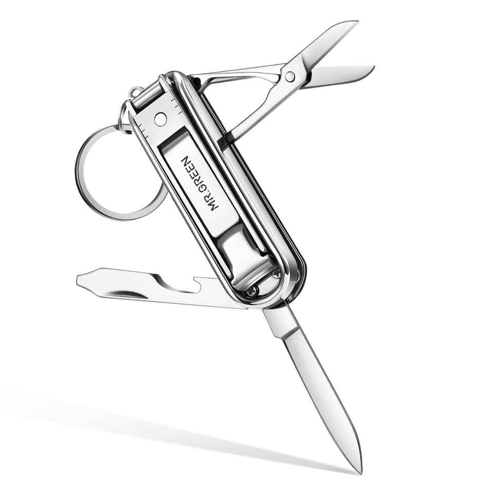 MR.GREEN multifunctional nail clippers folding clipper for on-the-go grooming and precise trimming
