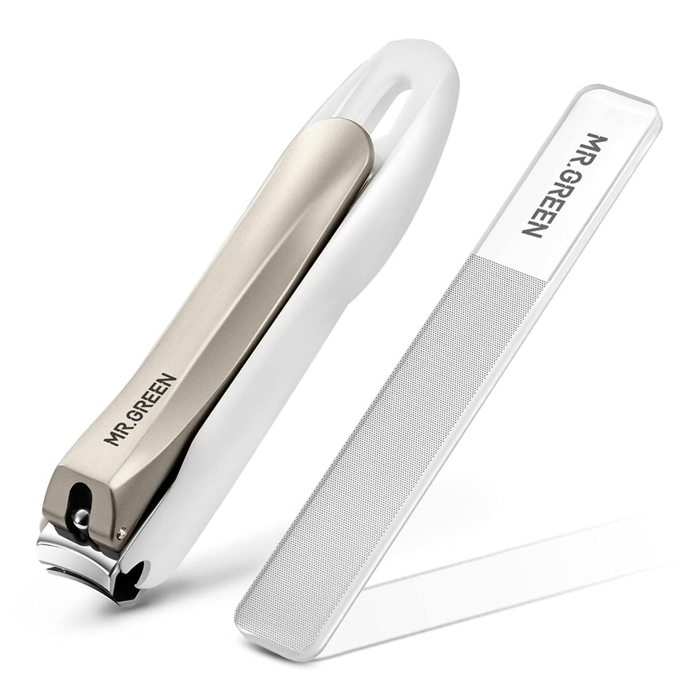 MR.GREEN Nail Clippers Anti-Splash prevent nail shavings from splashing during trimming