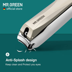 MR.GREEN Nail Clippers Detachable Design enables easy cleaning and sanitizing