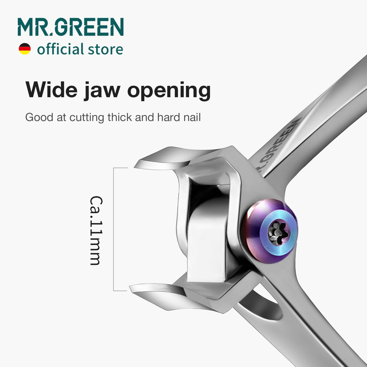 MR.GREEN magnetic support bar adds stability during use