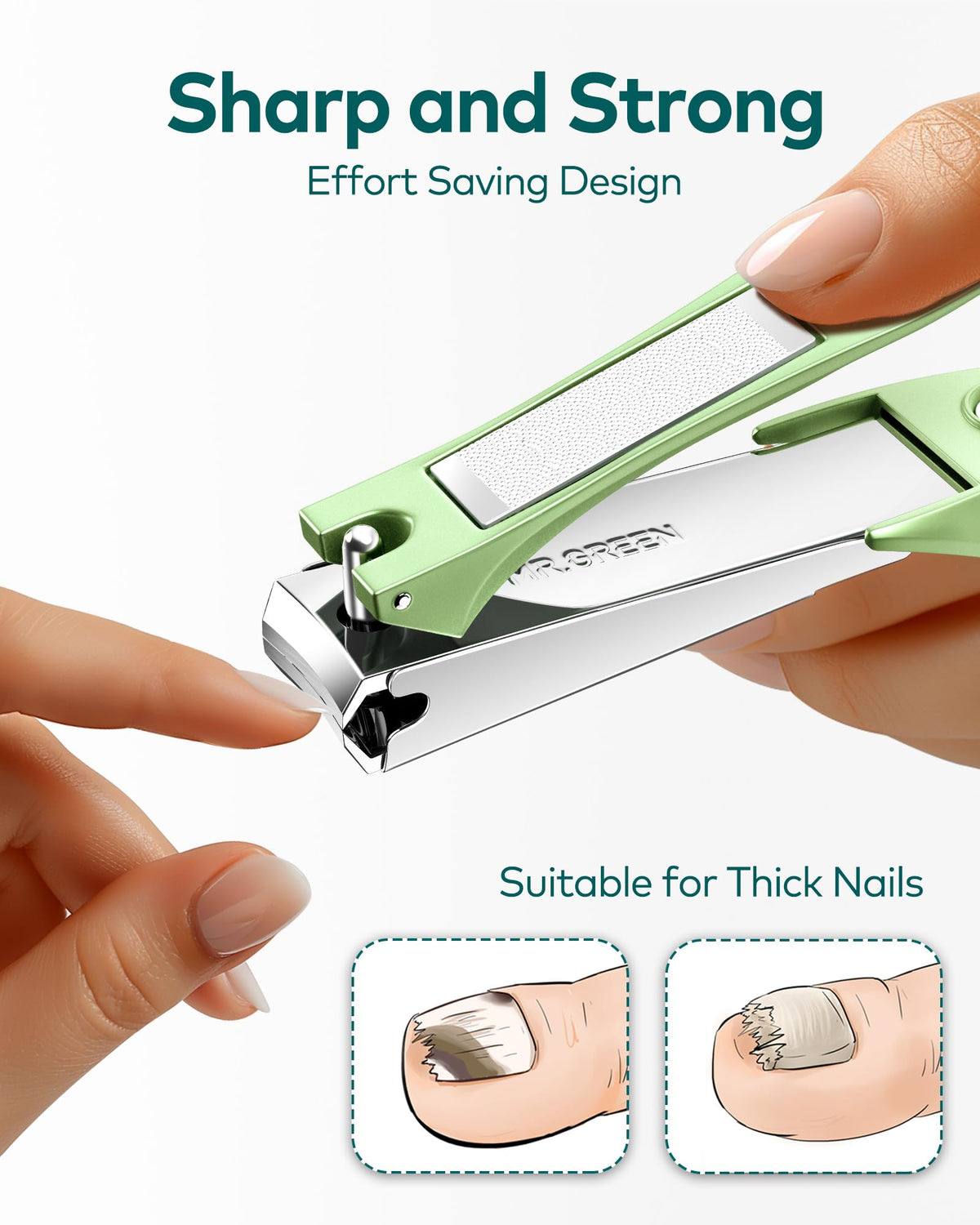 MR.GREEN mantis inspired ergonomic handle offers comfortable control