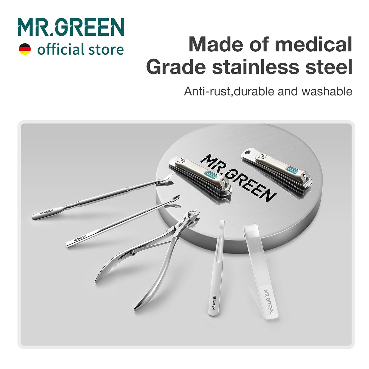 MR.GREEN nano glass nail file for smooth shaping
