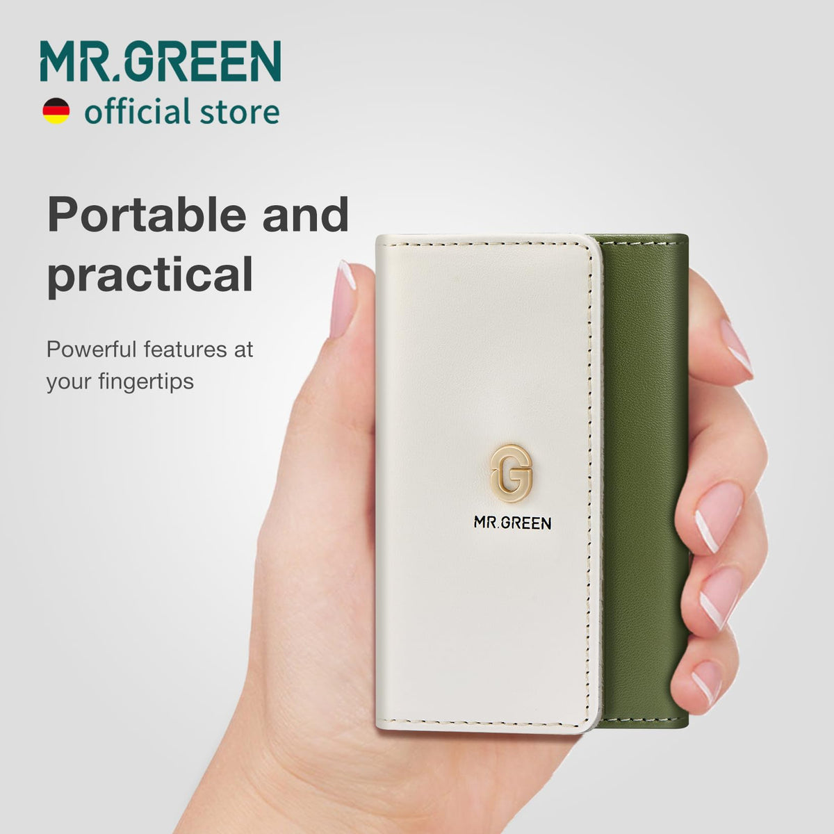 MR.GREEN nano glass nail files providing gentle smoothing and precision