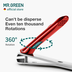 MR.GREEN Seiko-edge sharpened blades cut thick nails smoothly