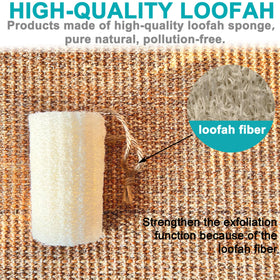 Mr.Cui'shop natural loofah supports eco-friendly bath routines.