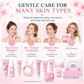 MrCuvaryas Japan Sakura cleanser purifies skin while maintaining moisture.