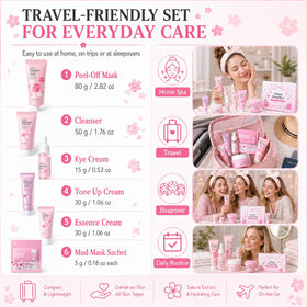 MrCuvaryas Japan Sakura essence cream delivers light hydration.