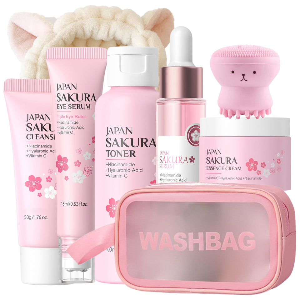 MrCuvaryas Japan Sakura Face Wash delivers gentle cleansing for teen skin.