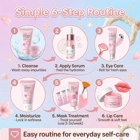 MrCuvaryas cleanser bottle featuring Sakura extract for gentle cleansing.