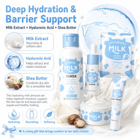 MrCuvaryas Milk Eye Cream, gentle care for delicate under-eye area.
