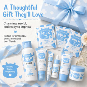 MrCuvaryas Milk Face Cleanser close-up, creamy texture for gentle cleansing.