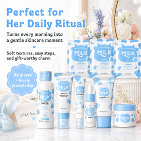 MrCuvaryas Milk Face Cream jar, deep hydration for lasting moisture.