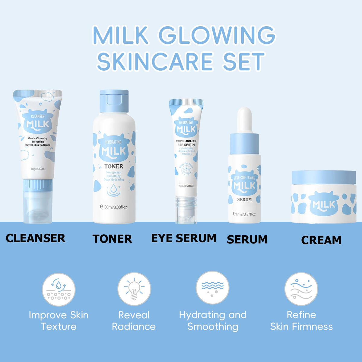 MrCuvaryas Milk Skincare Toner bottle delivering balanced hydration and tone