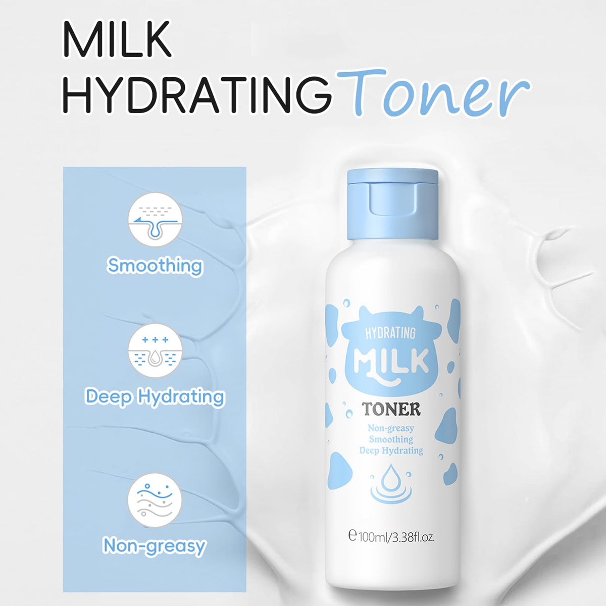 MrCuvaryas Milk Toner bottle – refreshing balance after cleansing.