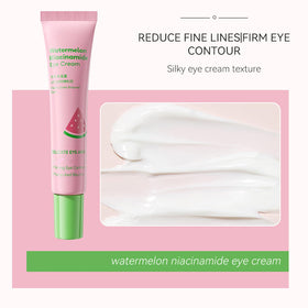 MrCuvaryas Watermelon Eye Cream jar smooths delicate eye area