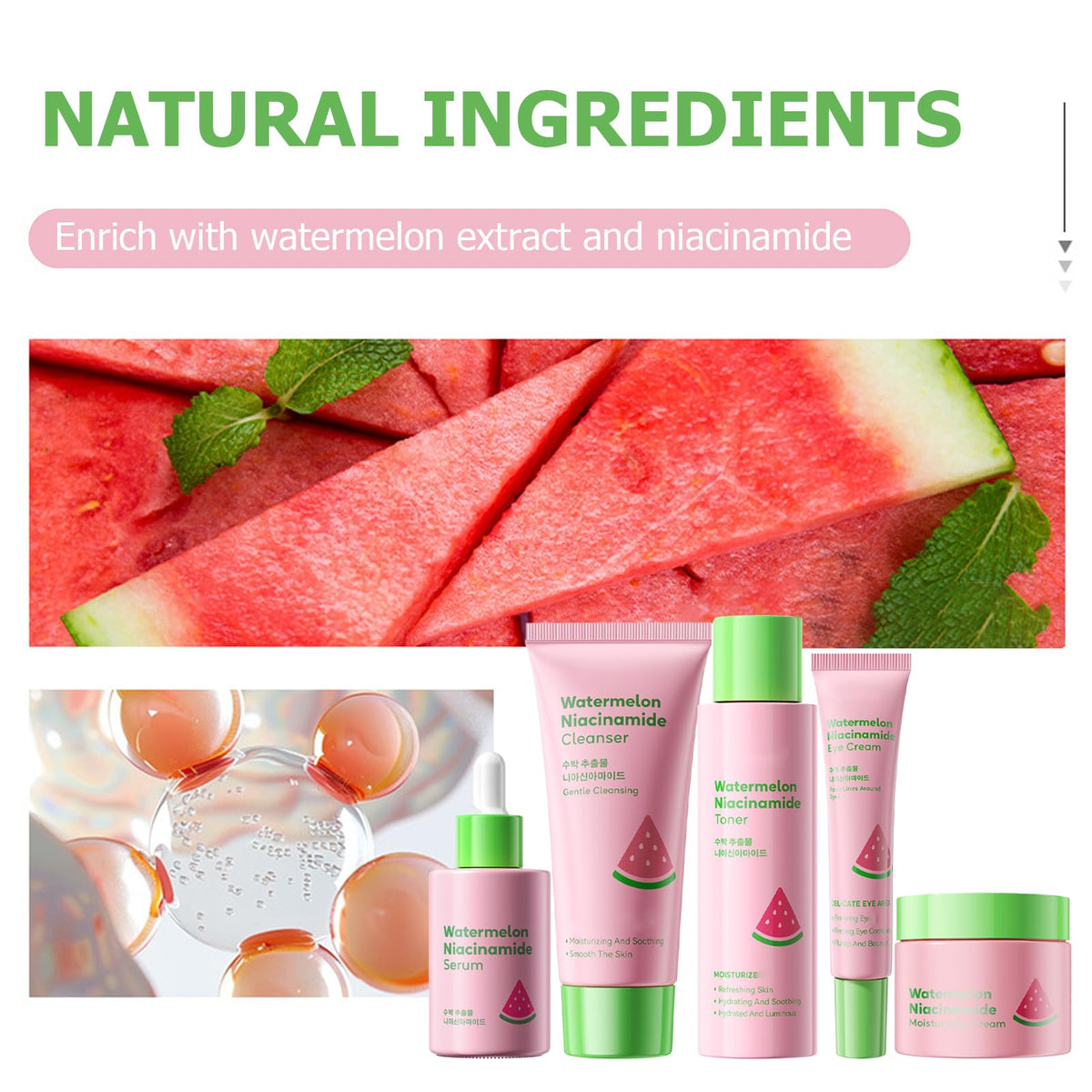 MrCuvaryas Watermelon Moisturizing Cream jar nourishes skin