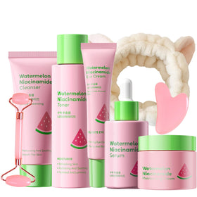 MrCuvaryas Watermelon Niacinamide Serum bottle for hydrating glow