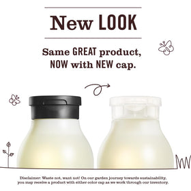 Mrs. Meyer's Basil refill bottle side view showing eco-friendly packaging