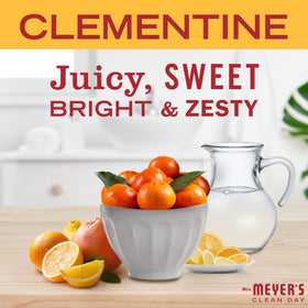 Creamy lather from Mrs. Meyer's Clementine bar soap on skin.