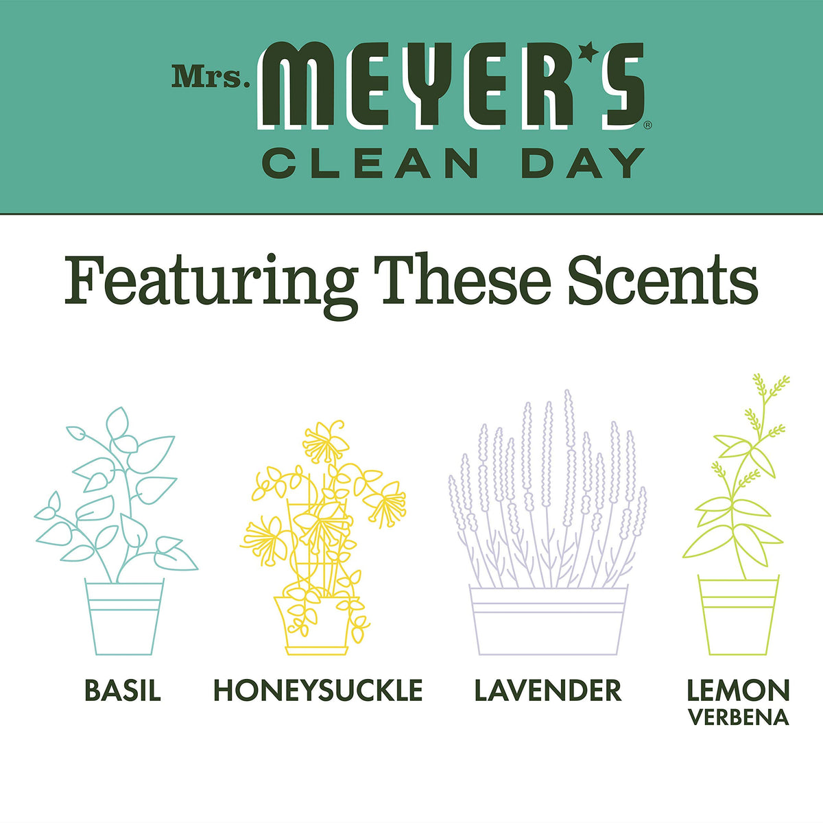 Mrs. Meyer's Basil hand wash moment; crisp herbal notes brighten routines.