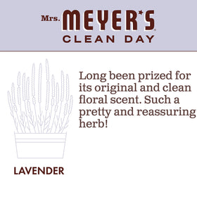 Paraben- and phthalate-free hand soap refill by Mrs. Meyer's in lavender.