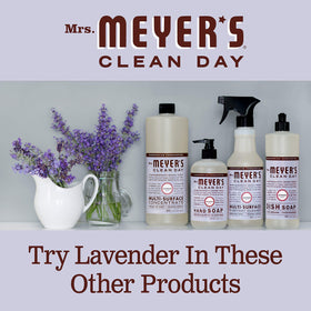 Cruelty-free household essential: Lavender Hand Soap Refill from Mrs. Meyer's.